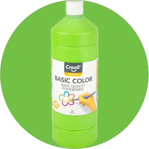 Creall Basic Color Flüssigfarbe, 1 Liter Flaschen