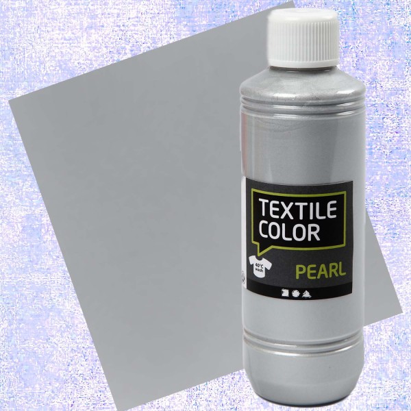 Textilfarbe Silber 250 ml