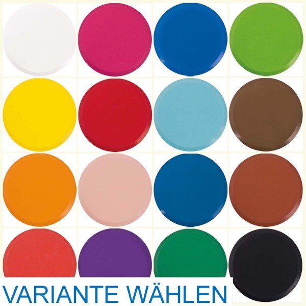 Wasserfarben-Blocks/Farbtabletten 44 mm Durchmesser, 5 Stück einer Farbe