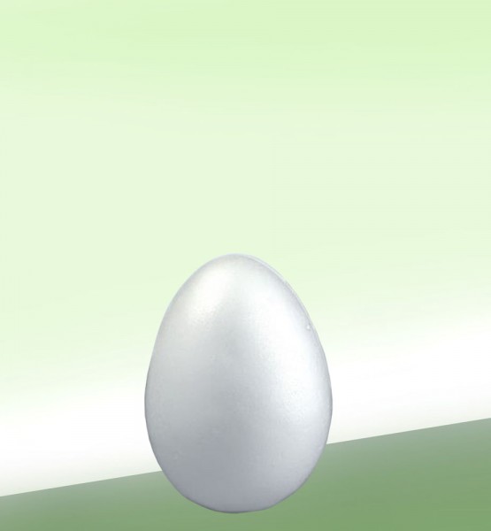 Styropor-Eier ganz und teilbar