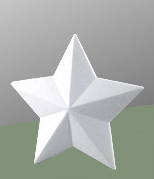 Styropor-Sterne