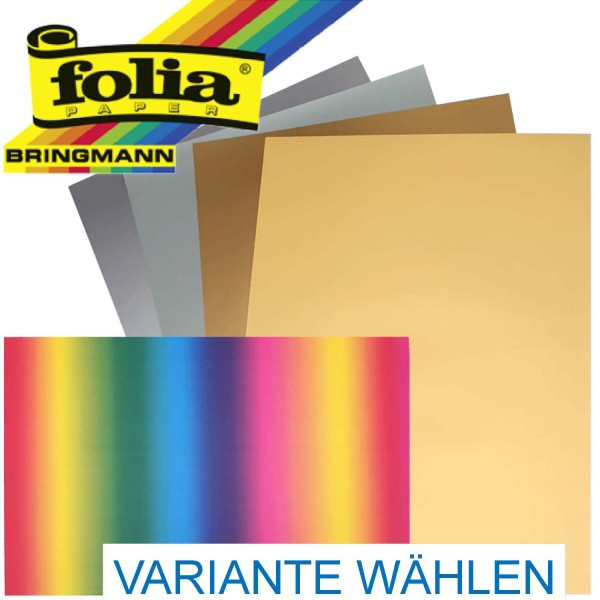 Fotokarton 300 g/qm von Folia SONDERFARBEN, Format 50 x 70 cm, Preis pro 10er-Pack