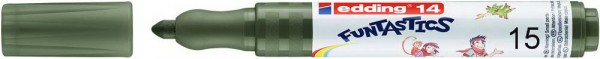 Kinderfasermaler Funtastics von Edding, 3mm Strichbreite, 10 Stück pro Farbe