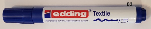 Edding Stoffmalstift mit Rundspitze 2-3 mm, Preis pro Stück