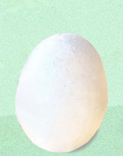 Watte-Eier in verschiedenen Größen