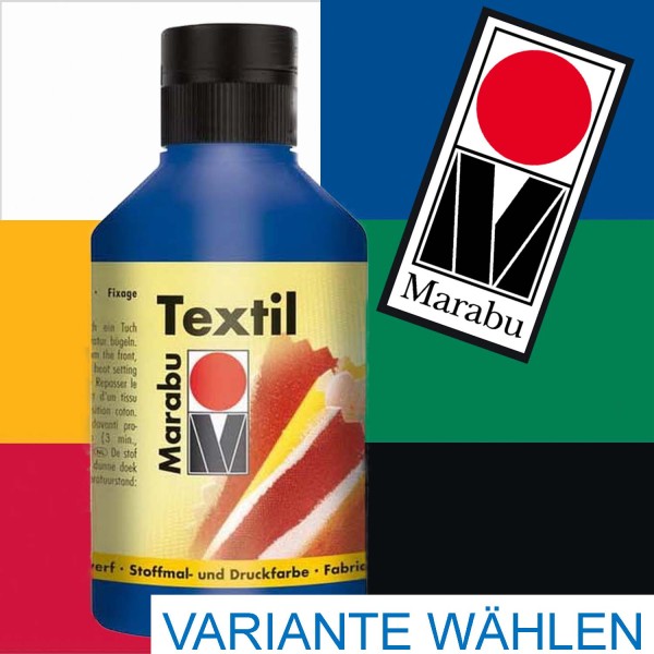 Marabu Stoffmalfarbe, 250 ml, Preis pro Flasche