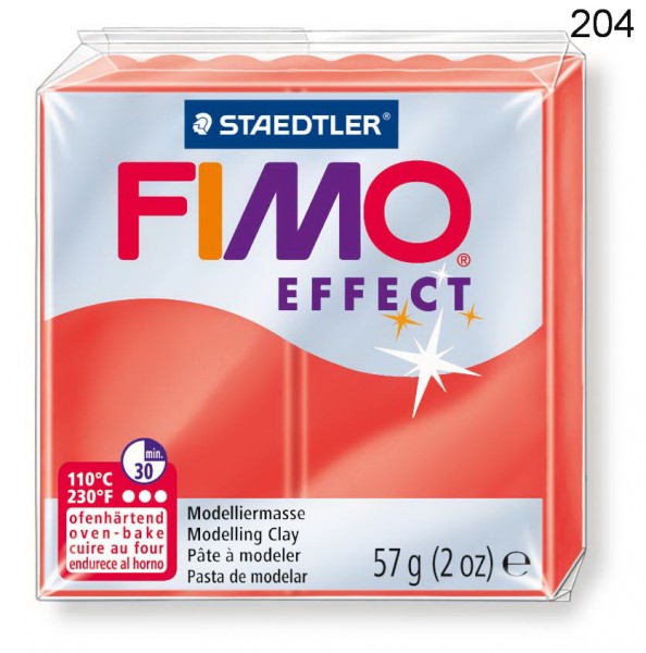 Fimo Effect Transparent, 57 g, Preis pro Stück