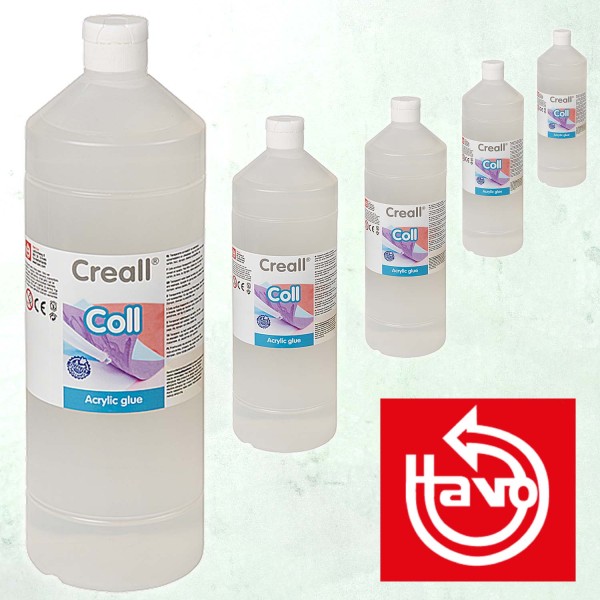 Klebstoff Creall Coll Acrylic Glue ohne Lösungsmittel, 1 Liter